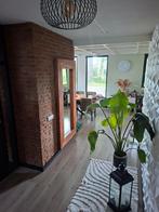 Grote spiegel Hout!, Ophalen, Gebruikt, 200 cm of meer, 100 tot 125 cm