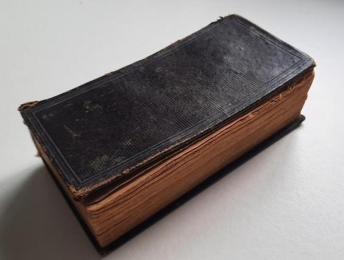 ANTIEKE BIJBEL en PSALMEN-BOEK - Religieus - jaar 1881., Antiek en Kunst, Antiek | Boeken en Bijbels, Ophalen of Verzenden