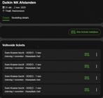 Daikin NK Afstanden, Tickets en Kaartjes, Sport | Schaatsen, Drie personen of meer, November