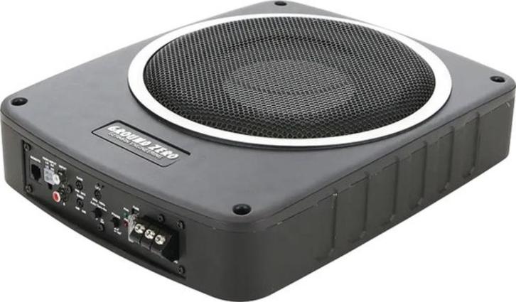 GroundZero GZCS SW-800A Actieve underseat Subwoofer, Auto diversen, Autospeakers, Nieuw, Ophalen of Verzenden
