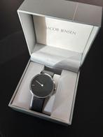 Jacob Jensen herenhorloge, Overige merken, Leer, Staal, Polshorloge