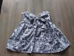 Strapless top met print mt.M, Maat 38/40 (M), Wit, Ophalen of Verzenden, Zo goed als nieuw