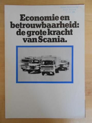 Scania Brochure 1976 –141 111 81 - NL beschikbaar voor biedingen