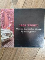 Edsel brochure 1958, Ophalen of Verzenden, Zo goed als nieuw, Overige merken, Edsel