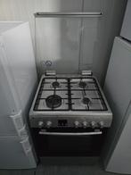 Keurig ruim ETNA RVS gasfornuis met elektrische oven!🚚✅️, Witgoed en Apparatuur, Fornuizen, Etna, Etna, 60 cm of meer, Zo goed als nieuw