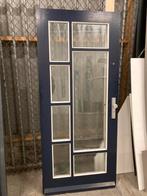 Voordeur met 3-puntsluiting & Dubbel Glas, Doe-het-zelf en Verbouw, Deuren en Horren, 80 tot 100 cm, Ophalen of Verzenden, 200 tot 215 cm