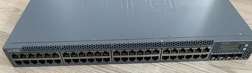 Juniper EX3300-48P – 48-poorts Gigabit PoE+ Switch, Computers en Software, Netwerk switches, Gebruikt, Ophalen