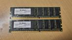 Infineon 512mb (2x256) PC3200 DDR, Computers en Software, RAM geheugen, Ophalen of Verzenden, Zo goed als nieuw, DDR, Desktop