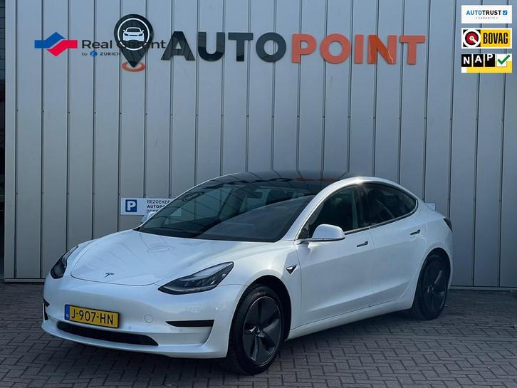 Tesla Model 3 Standard RWD Plus 60 kWh|1E EIG|DEALEROND|PANO, Auto's, Tesla, Bedrijf, Te koop, Model 3, ABS, Airbags, Airconditioning