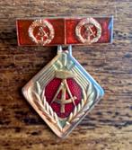 DDR Medaille met dubbele Spange, Verzenden, Landmacht, Duitsland, Lintje, Medaille of Wings