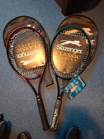Slazenger Classic Tennisrackets Nieuw. Set van 2 beschikbaar voor biedingen