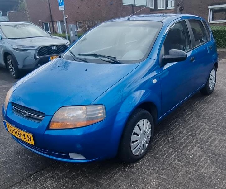 Chevrolet Kalos Spirit met airco en trekhaak, Auto's, Chevrolet, Particulier, Kalos, ABS, Airbags, Airconditioning, Bluetooth