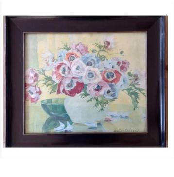 Anna Gasteiger (1877-1954) Klaprozen Papavers Schilderij beschikbaar voor biedingen