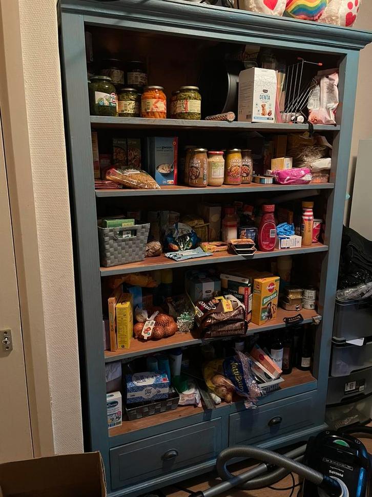 Voorraadkast, Huis en Inrichting, Kasten | Boekenkasten, Zo goed als nieuw, 100 tot 150 cm, 25 tot 50 cm, Ophalen of Verzenden