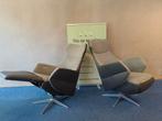 Set Elektrische relax fauteuils Gealux Movani op accu 🔋, Ophalen of Verzenden, Zo goed als nieuw, 75 tot 100 cm, Stof