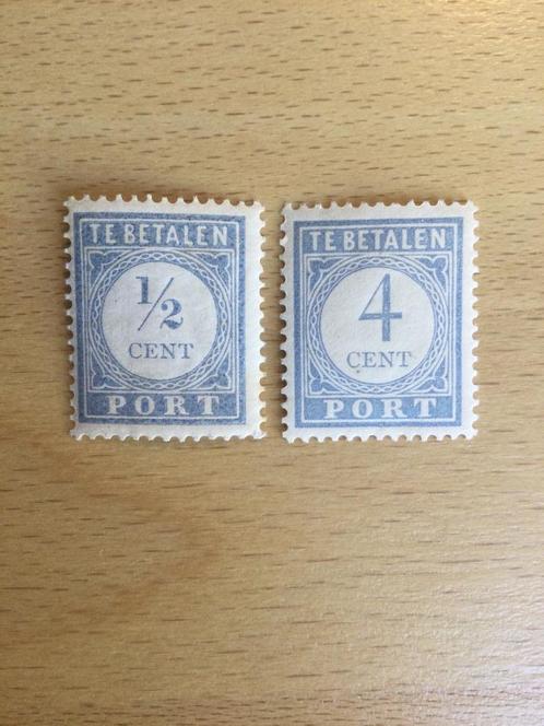 Nederland 1912 port (P44 + P49), Postzegels en Munten, Postzegels | Nederland, Postfris, T/m 1940, Ophalen of Verzenden