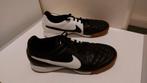 Nike Tiempo Genio Leer IC Zaalschoenen Maat 39 Zwart Wit, Nike, Ophalen of Verzenden, Gedragen, Sportschoenen
