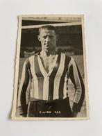 Oud Voetbalplaatje J. van Run P.S.V. Bensdorp cacao, Verzamelen, Ophalen of Verzenden, Gebruikt