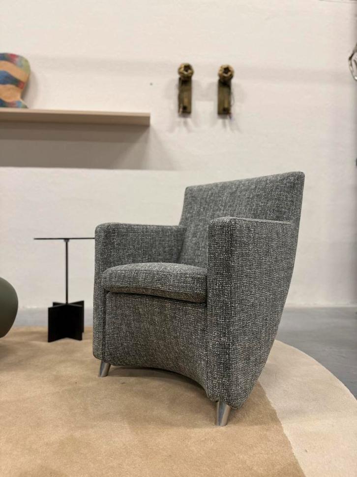 Nieuw Leolux Dolcinea Fauteuil stof Design stoel, Huis en Inrichting, Fauteuils, Nieuw, Stof, 50 tot 75 cm, 75 tot 100 cm, Ophalen of Verzenden