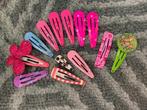 Set van 13 haarclips haarspeldjes roze groen met glitters, Ophalen of Verzenden, Nieuw