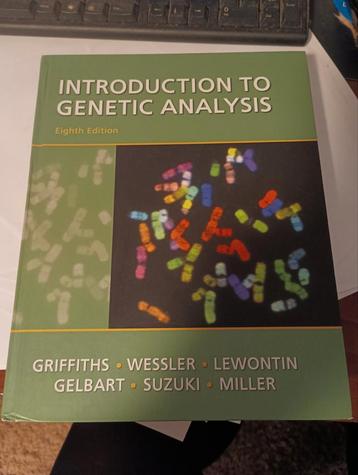 Introduction to genetic analysis 8e editie beschikbaar voor biedingen
