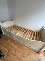 Kinderbed met 3 lades, Huis en Inrichting, Slaapkamer | Bedden, Ophalen, 90 cm, Eenpersoons, Wit
