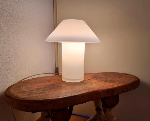 Hala Zeist tafellamp mushroom opaal glas onbeschadigd mooi, Huis en Inrichting, Lampen | Tafellampen, Zo goed als nieuw, Minder dan 50 cm