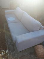 Rechte bank Wehkamp grijs., Huis en Inrichting, Ophalen, Strak, Gebruikt, 75 tot 100 cm