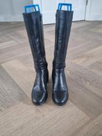 Leren Laarzen, Kleding | Dames, Schoenen, Ophalen, Zo goed als nieuw, Zwart, Hoge laarzen
