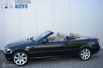 BMW 318Ci Cabrio Saphirschwarz Leder PDC 17" LMV Afn. trekha, 13 km/l, Achterwielaandrijving, Cabriolet, Zwart