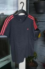 1x Dames Grijs/Roze T-Shirt Maat S, Merk: ADIDAS, Grijs, Ophalen of Verzenden, Zo goed als nieuw, Maat 36 (S)