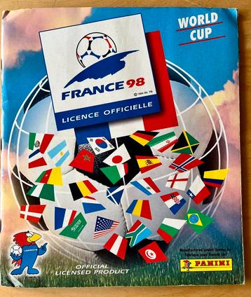 Panini album WK Frankrijk 98 beschikbaar voor biedingen