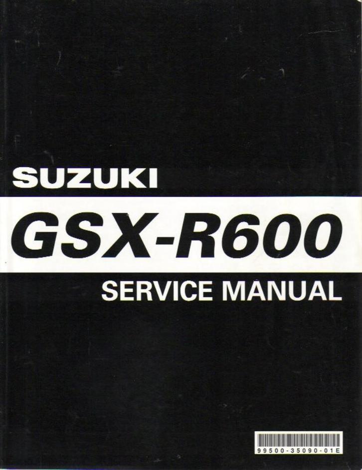 Suzuki GSX R600 service manual (4753z), Motoren, Handleidingen en Instructieboekjes, Suzuki, Verzenden