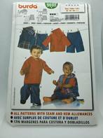Burda naaipatroon kledingpatroon 9698 jasje + broek mt 74-98, Kind, Nieuw, Jas, Burda