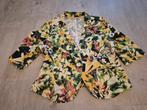 Groen Geel Wit Bloemen Blazer Maat M Merk My Styles, Ophalen of Verzenden, Zo goed als nieuw, Maat 38/40 (M), Groen