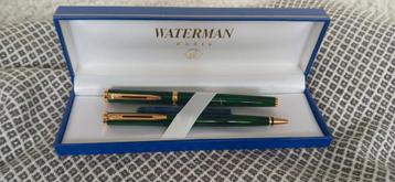 Waterman balpen en vulpen fountain 18k paris beschikbaar voor biedingen