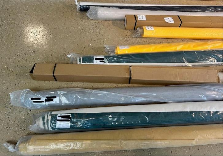 Zonwering acryl doeken, Tuin en Terras, Schaduwdoeken, Nieuw, Ophalen