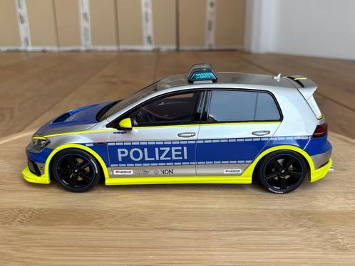 Volkswagen Golf 7 R Polizei 1:18 OttO Mobile OT1117 VW VII, Hobby en Vrije tijd, Modelauto's | 1:18, Nieuw, Auto, OttOMobile, Ophalen of Verzenden