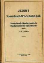 LEZER'S Soendasch Woordenboek door L.A.lezer. Soendasch-Nede, Ophalen of Verzenden, Gelezen, Overige uitgevers, Nederlands