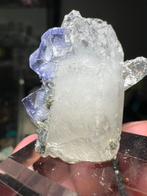 Yaogangxian fluoriet op quartz, Ophalen of Verzenden
