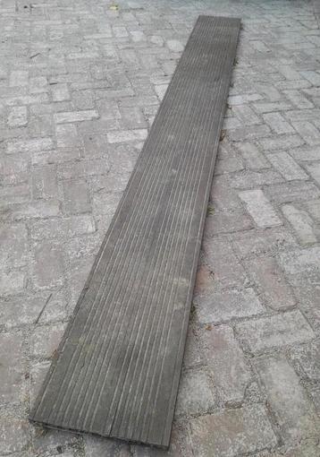 8 stuks composiet vlonderplanken L=280cm Breedte 30cm beschikbaar voor biedingen
