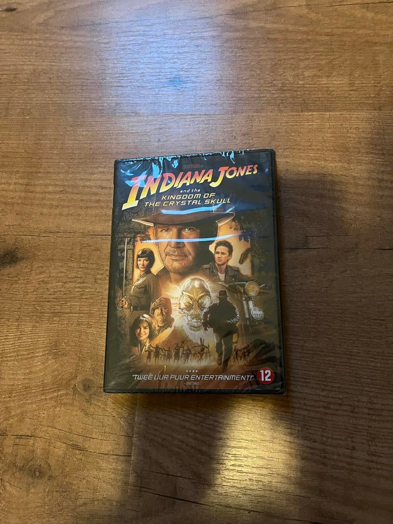 Indiana Jones and the Kingdom of the Crystal Skull DVD, Vanaf 12 jaar, Ophalen of Verzenden, Nieuw in verpakking, Actie