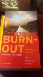 A. van Bergen - De lessen van burn-out, Ophalen of Verzenden, A. van Bergen, Ontwikkelingspsychologie, Zo goed als nieuw