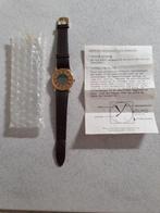 LCA horloge, bruine gladde band, Ophalen of Verzenden, Gebruikt