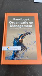 Handboek organisatie en management/isbn 9789001895600, Ophalen of Verzenden, Zo goed als nieuw, Management
