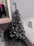 Kerstboom met verlichting + kerstballen, Diversen, Kerst, Zo goed als nieuw, Ophalen