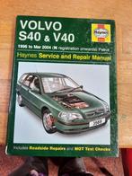 Boek VOLVO  S40 en V4 0, Boeken, Auto's | Boeken, Ophalen of Verzenden, Zo goed als nieuw, Volvo