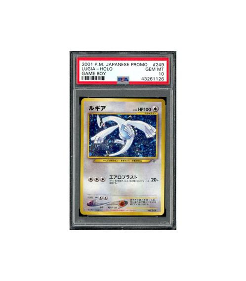 Pokemon Lugia Game Boy Promo Holo #249 PSA 10, Hobby en Vrije tijd, Verzamelkaartspellen | Pokémon, Zo goed als nieuw, Losse kaart