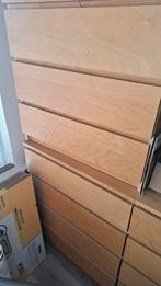 Ikea malm ladekast 2 stuks, Huis en Inrichting, Kasten | Ladekasten, Ophalen, Gebruikt, 50 tot 100 cm, 3 of 4 laden