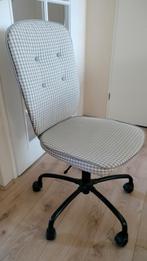 Comfortabele bureaustoel IKEA LILLHÖJDEN – grijs ruit, Ophalen, Zo goed als nieuw, Overige kleuren, Bureaustoel